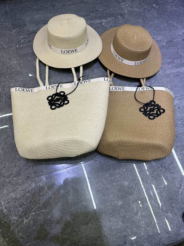 Loewe beach bag hat dx15